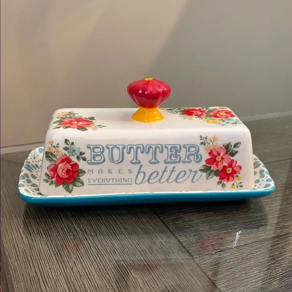 The Pioneer Woman Vintage Butter Dish